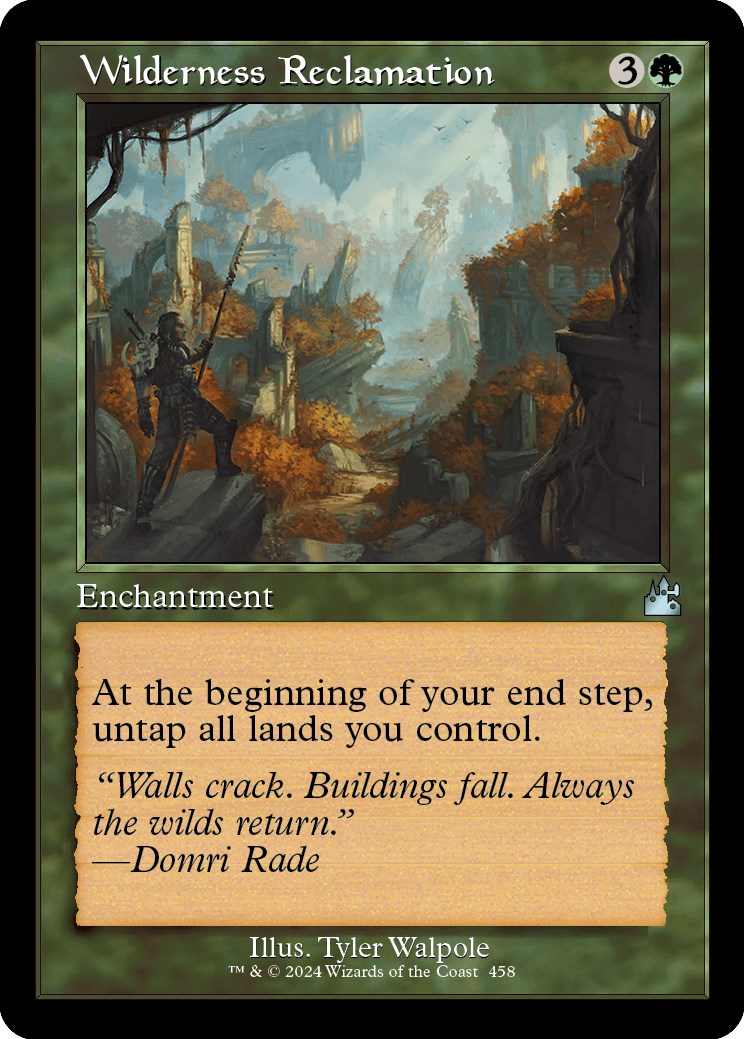 Wilderness Reclamation (Retro Frame) - Ravnica Remastered - Magic: The ...