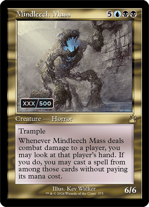 Mindleech Mass (Retro Frame) (Serial Numbered) - Ravnica Remastered ...