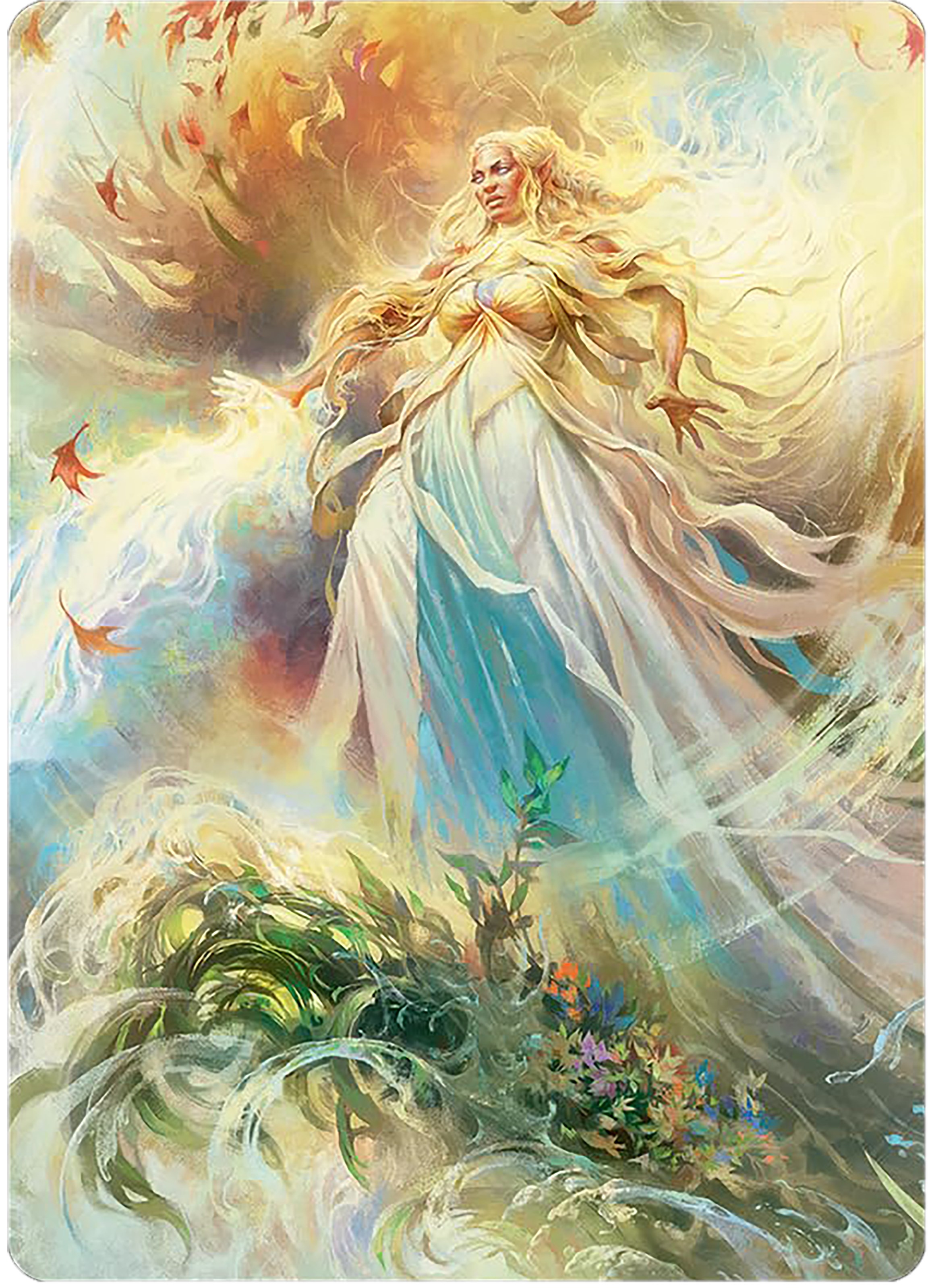 Galadriel, Light of Valinor Art Card - Art Series: Universes Beyond ...