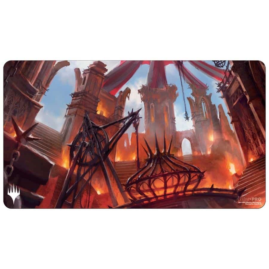 Ravnica Remastered The Cult of Rakdos Standard Gaming Playmat for Magic The Gathering Ultra