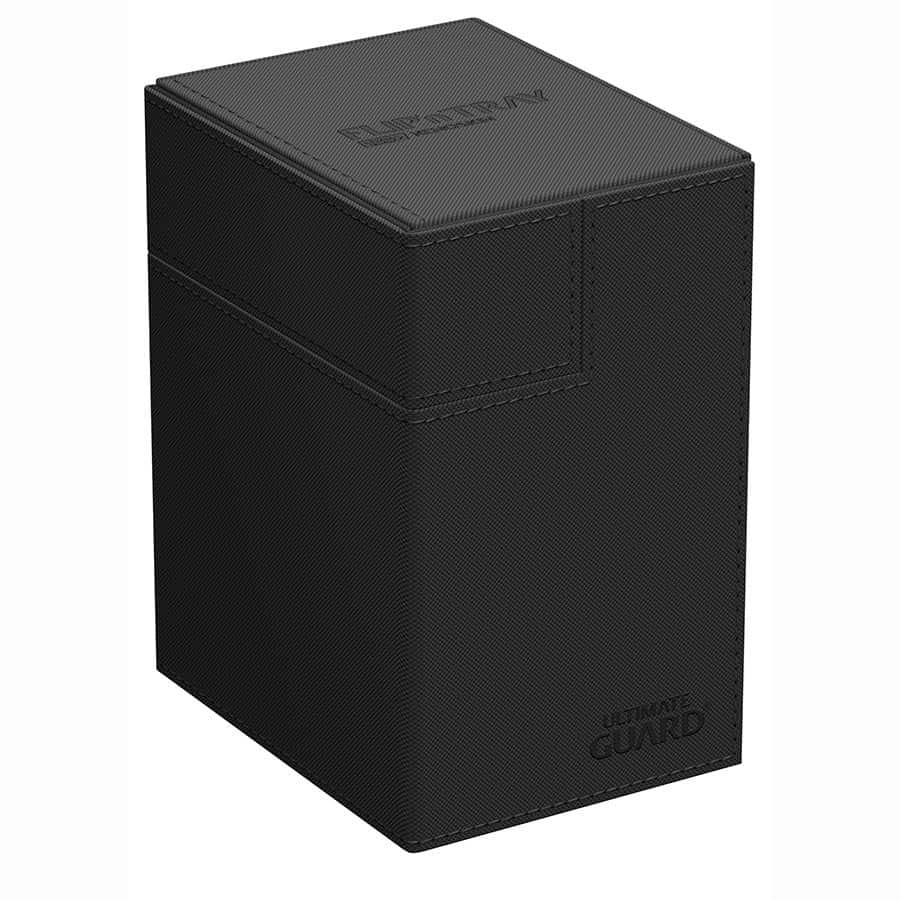 Flip 'n' Tray XenoSkin Monocolor Black (Holds 133+) Ultimate Guard