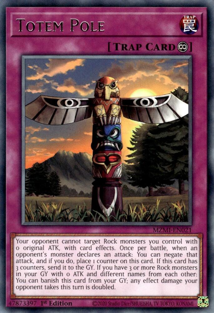 Totem Pole Maze of Millennia YuGiOh