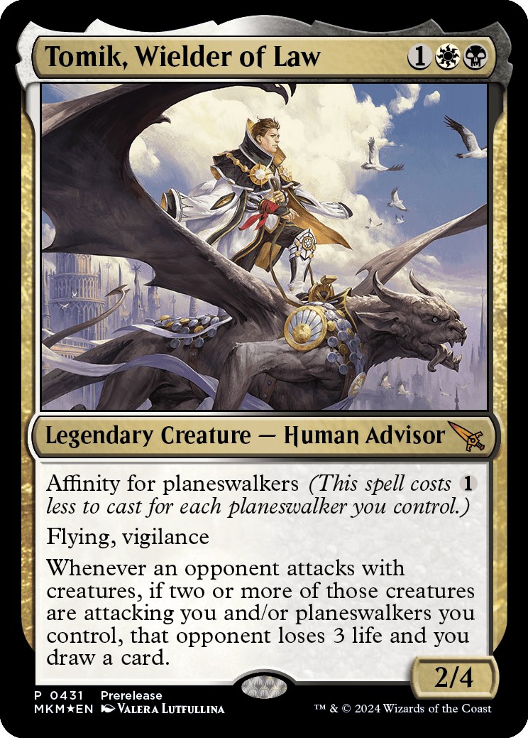 Tomik Wielder Of Law Prerelease Cards Magic The Gathering