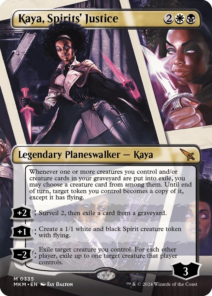 Kaya, Spirits' Justice (Borderless) - Murders at Karlov Manor - Magic ...