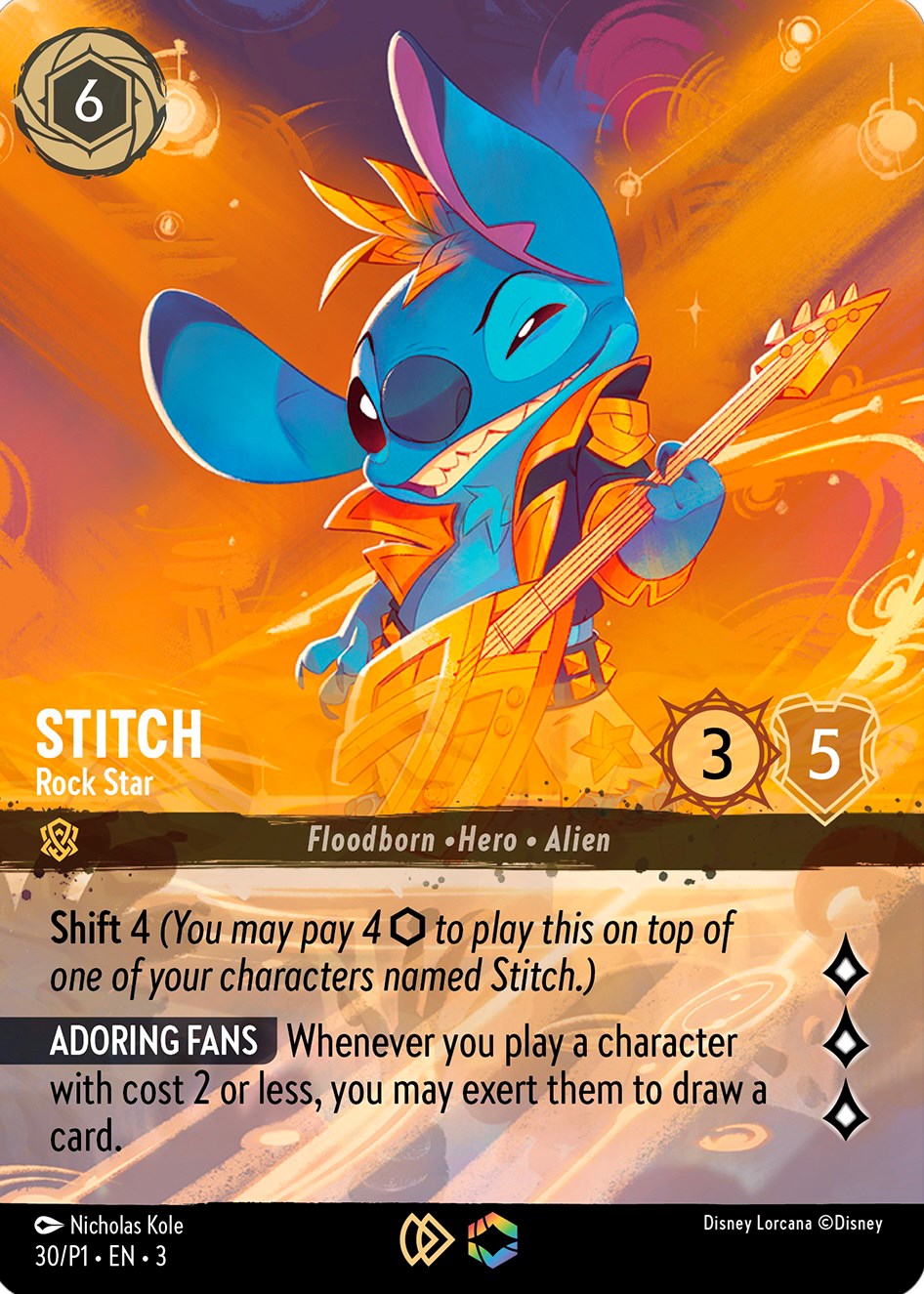 Stitch - Rock Star (Store Championship)