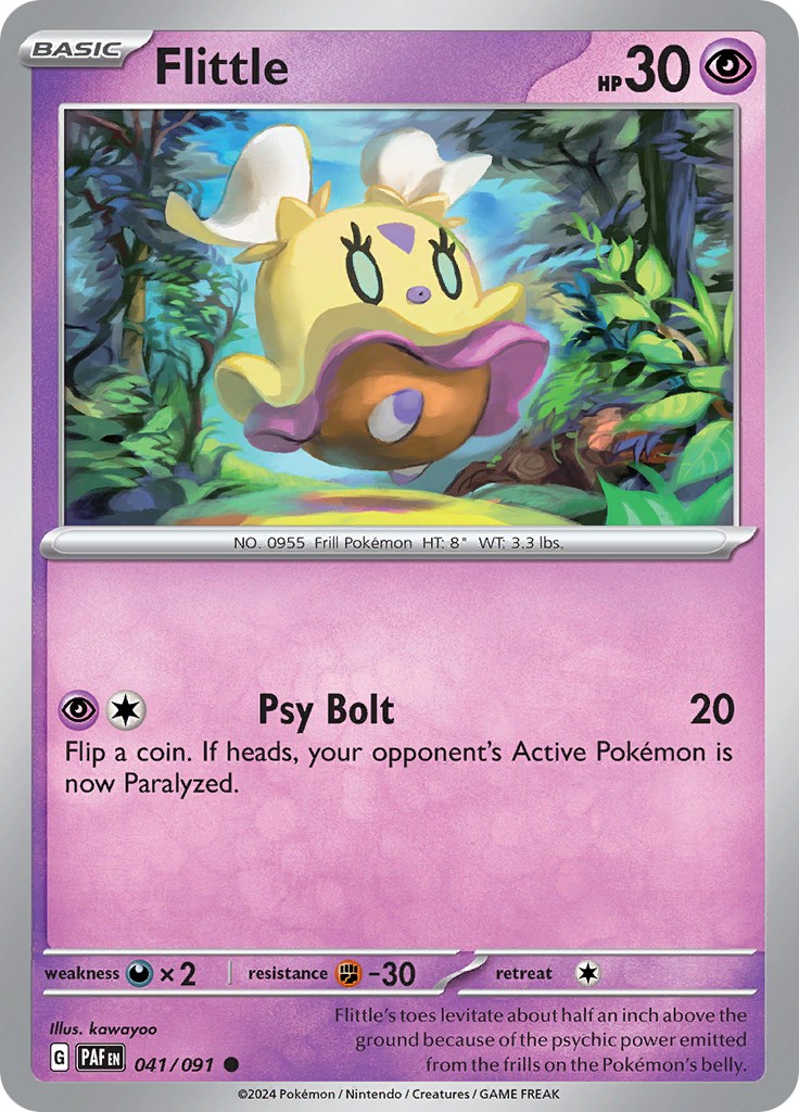 Flittle card artwork