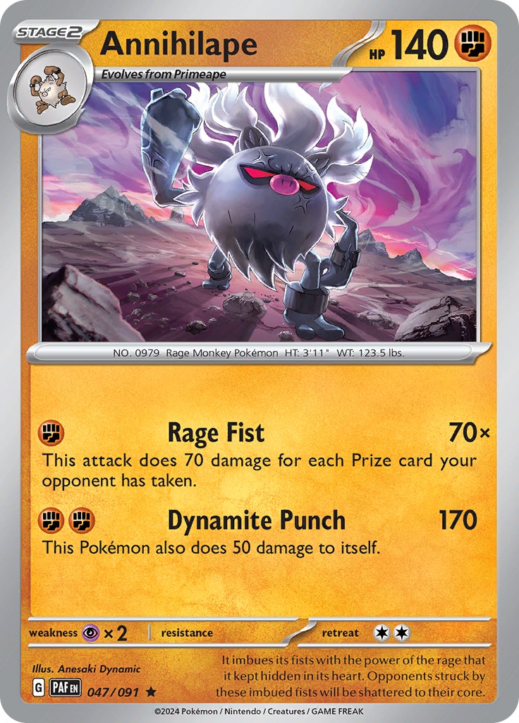 Annihilape card artwork