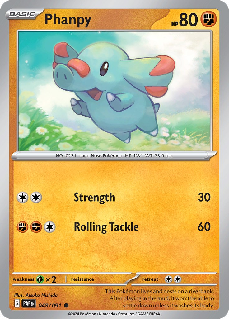 Phanpy card artwork