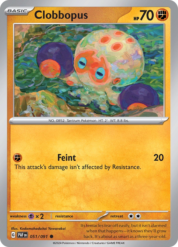 Clobbopus card artwork