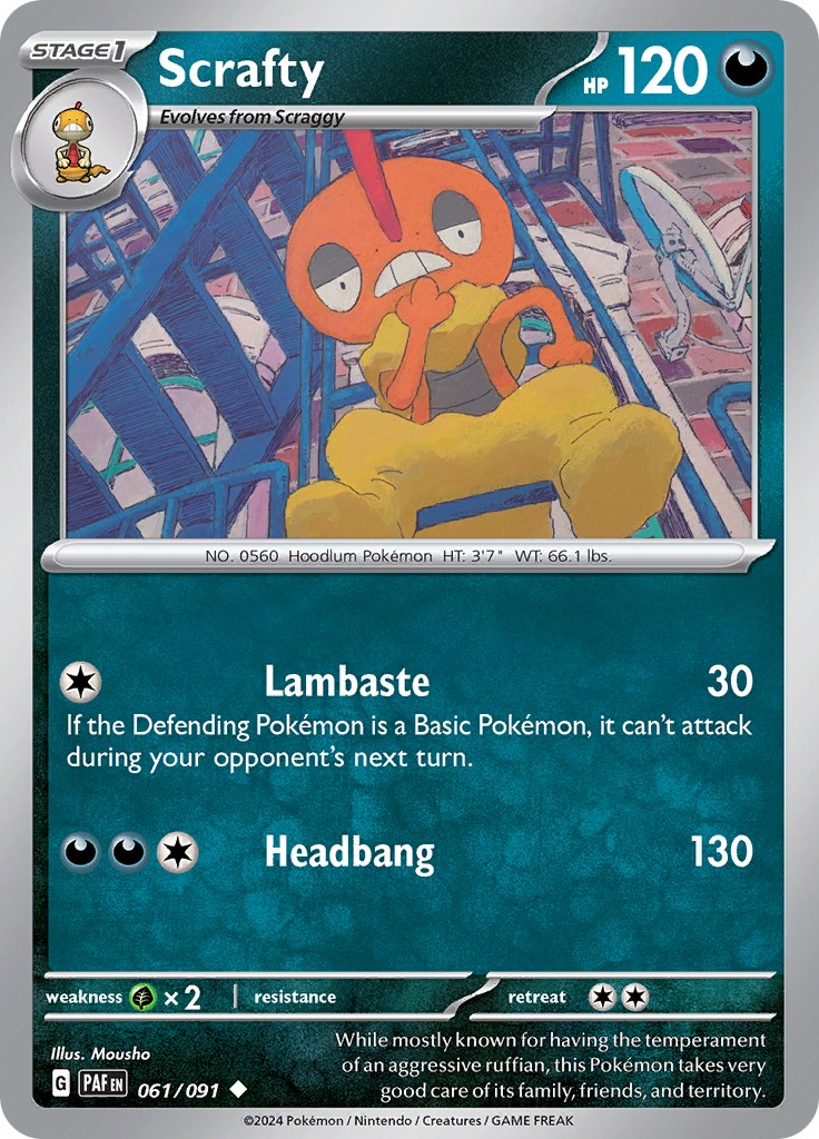 Scrafty card artwork