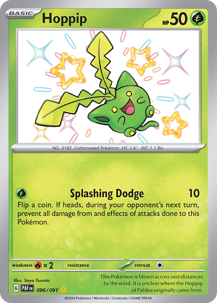 Hoppip card artwork