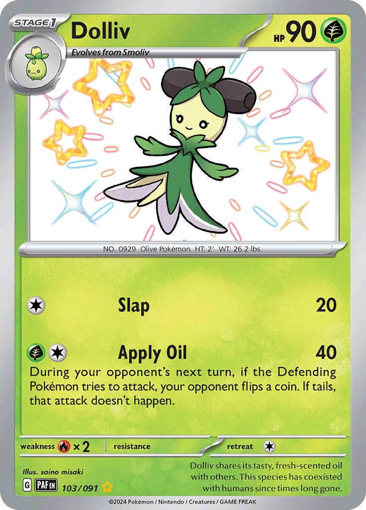 Dolliv card artwork