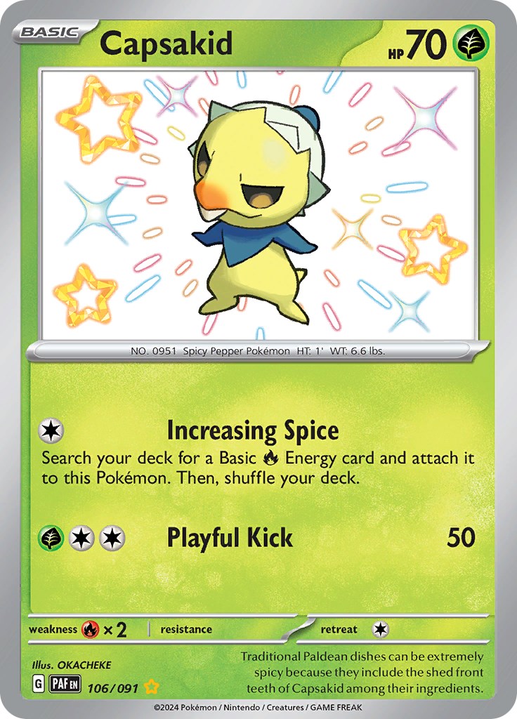 Capsakid card artwork
