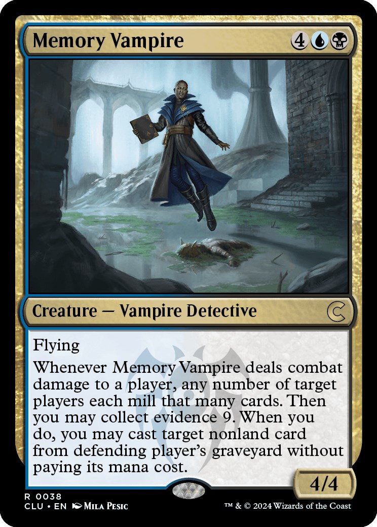 Memory Vampire - Ravnica: Clue Edition - Magic: The Gathering