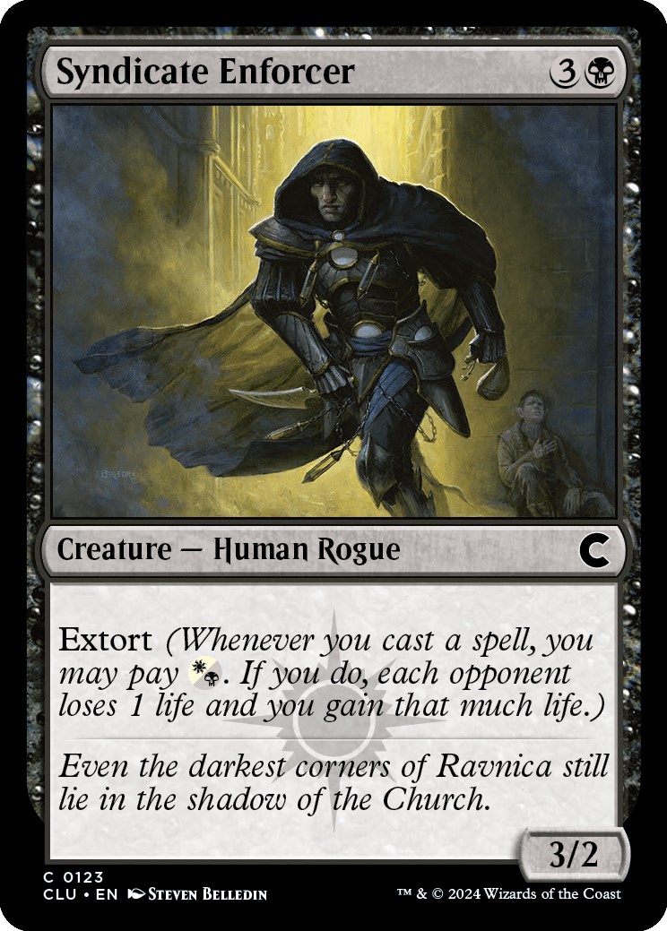Syndicate Enforcer Ravnica: Clue Edition Magic: The Gathering