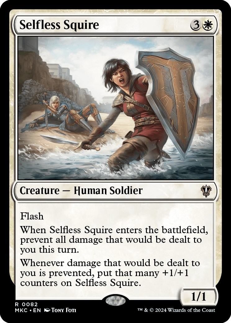 Selfless Squire - Commander: Murders at Karlov Manor - Magic: The Gathering