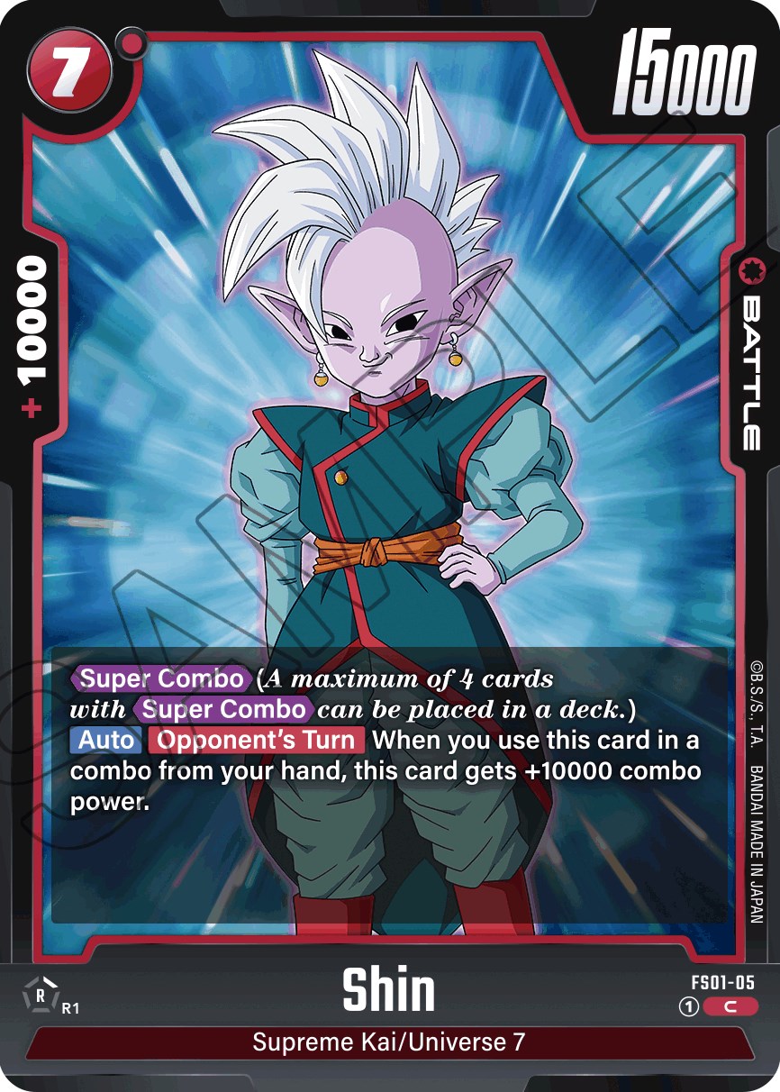 Shin Starter Deck 1 Son Goku Dragon Ball Super Fusion World