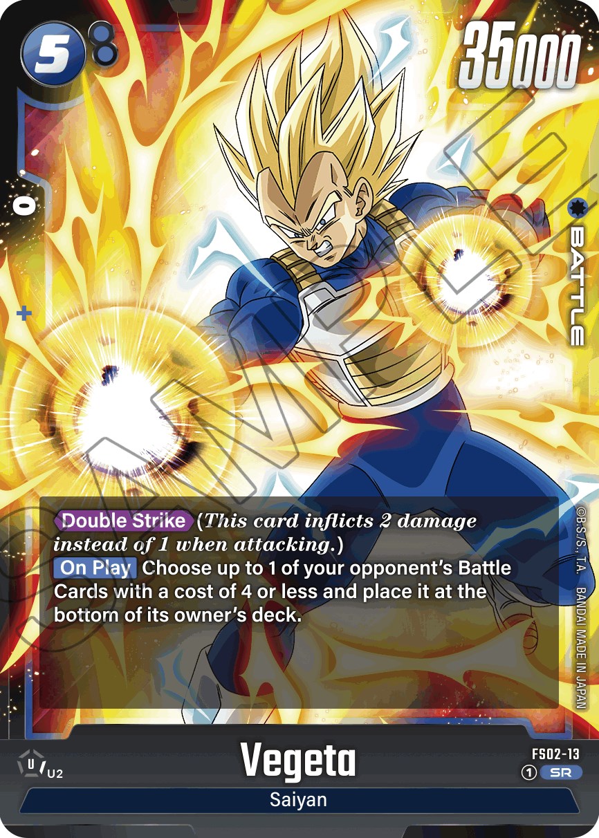 Vegeta - FS02-13 - Starter Deck 2: Vegeta - Dragon Ball Super: Fusion World