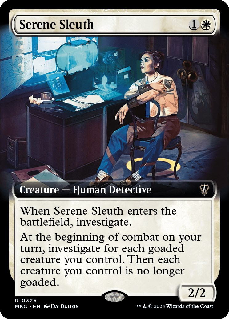 Serene Sleuth (Extended Art) - Commander: Murders at Karlov Manor ...