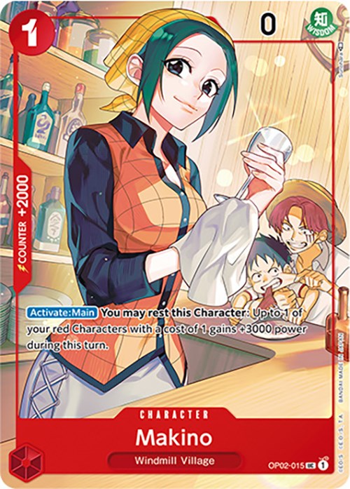 Makino (Japanese 1st Anniversary Set) One Piece Promotion Cards One