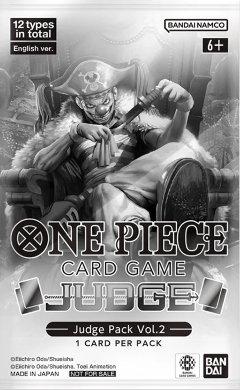 Judge Pack Vol. 2 One Piece Promotion Cards One Piece Card Game