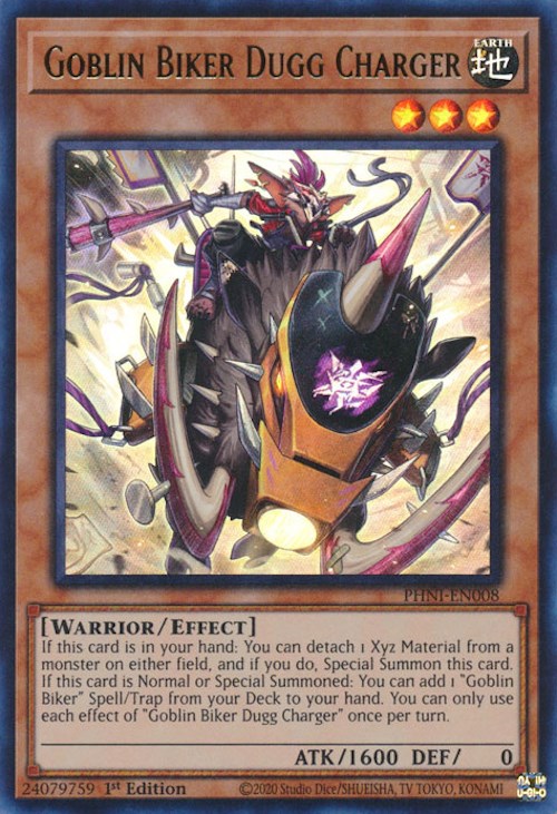 Goblin Biker Dugg Charger - Phantom Nightmare - YuGiOh