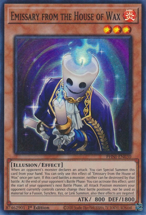 Emissary from the House of Wax - Phantom Nightmare - YuGiOh