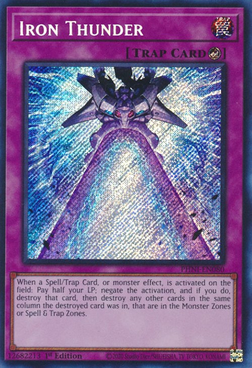 Iron Thunder Phantom Nightmare YuGiOh