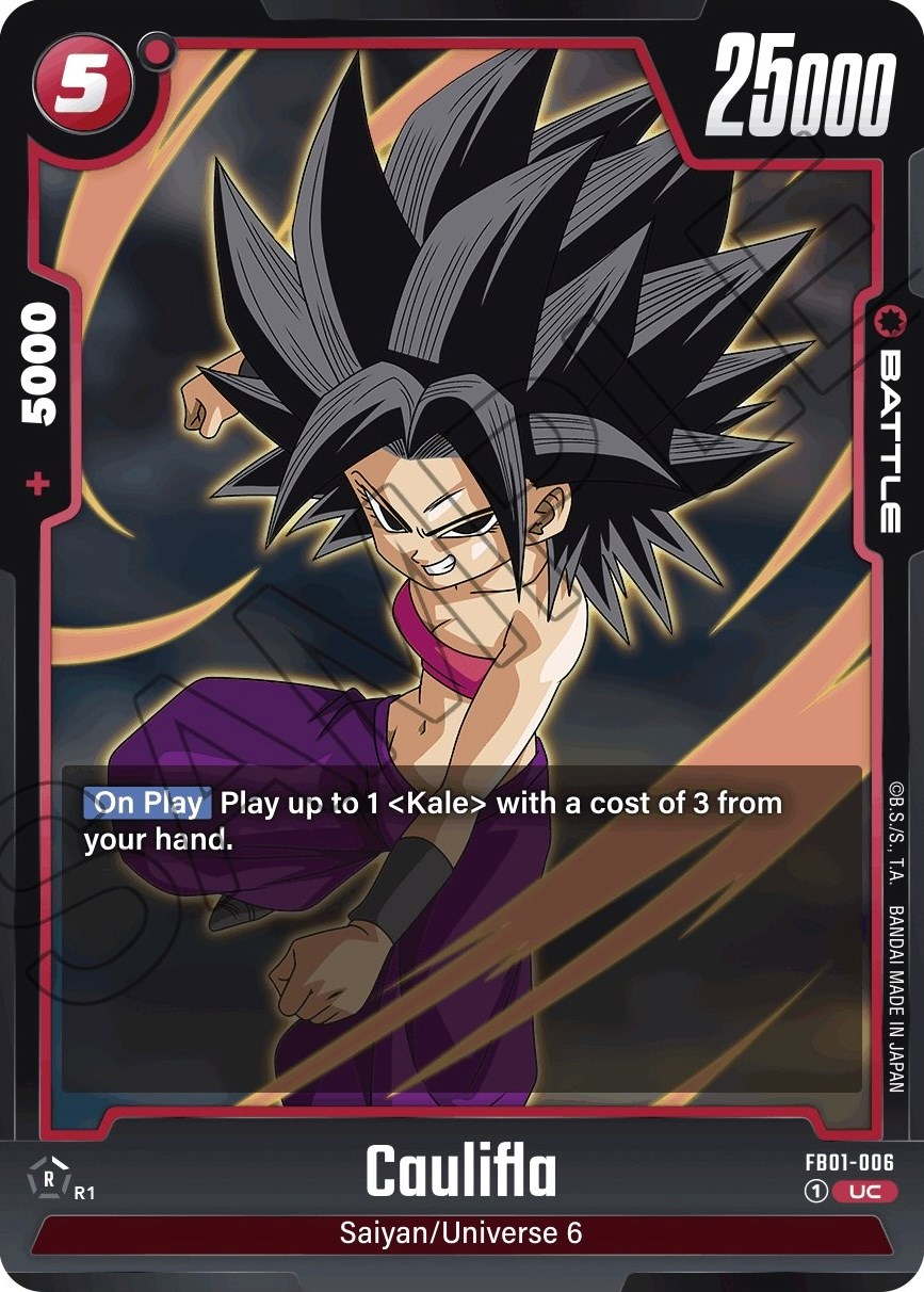 Caulifla - Awakened Pulse - Dragon Ball Super: Fusion World