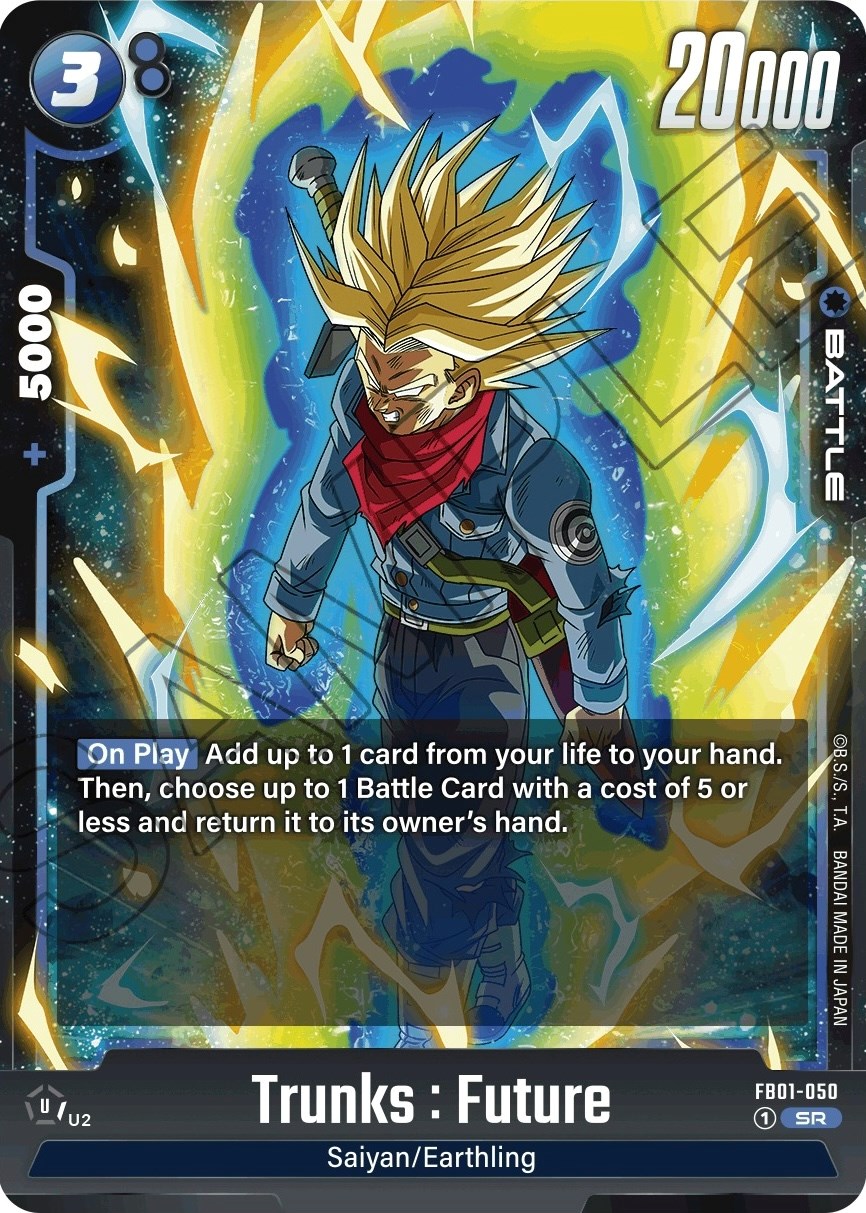 Trunks : Future - FB01-050 - Awakened Pulse - Dragon Ball Super: Fusion ...