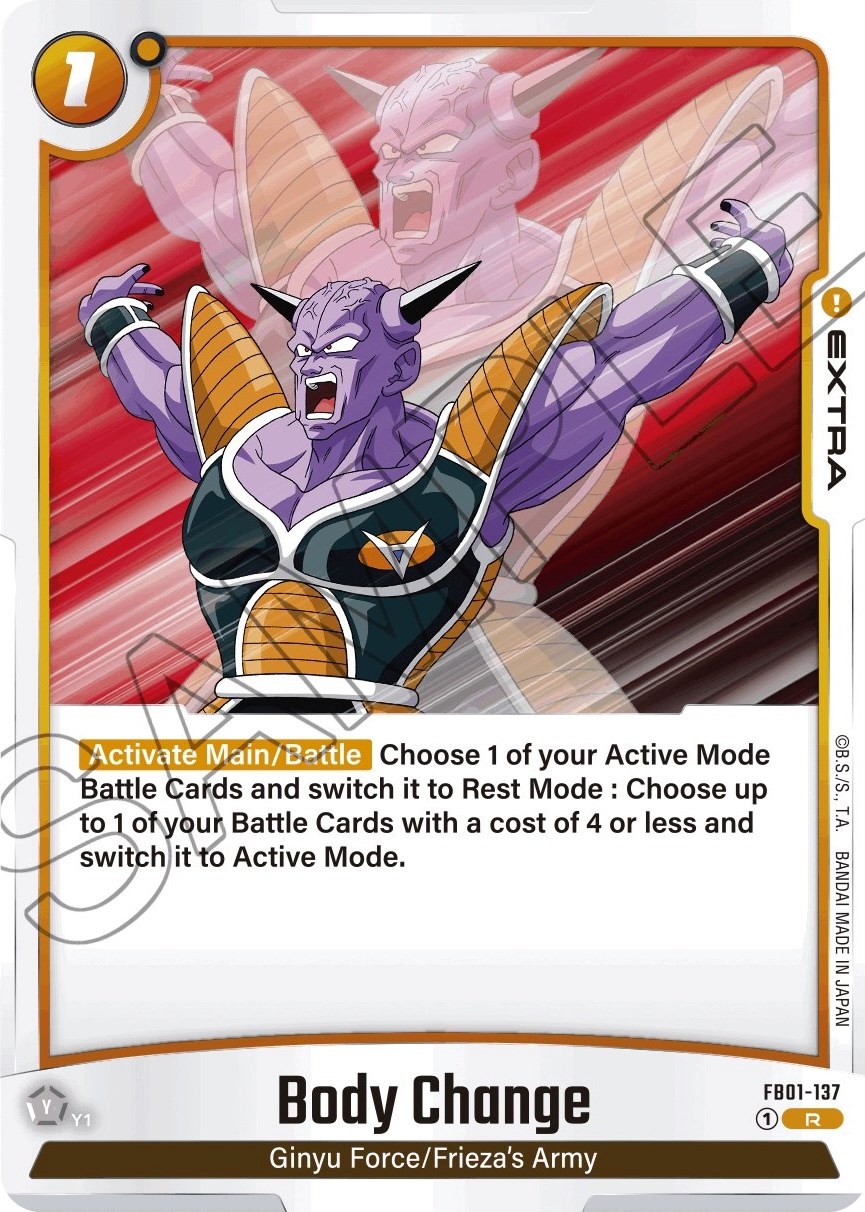 Body Change - Awakened Pulse - Dragon Ball Super: Fusion World