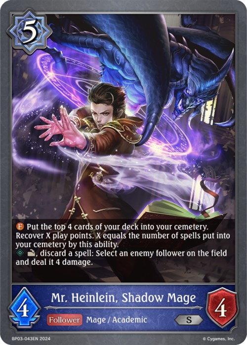 Mr. Heinlein, Shadow Mage - BP03: Flame of Laevateinn 