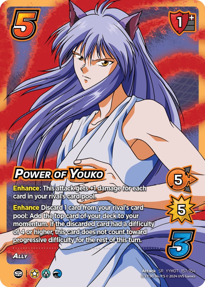 Power of Youko - Yu Yu Hakusho: Dark Tournament - UniVersus