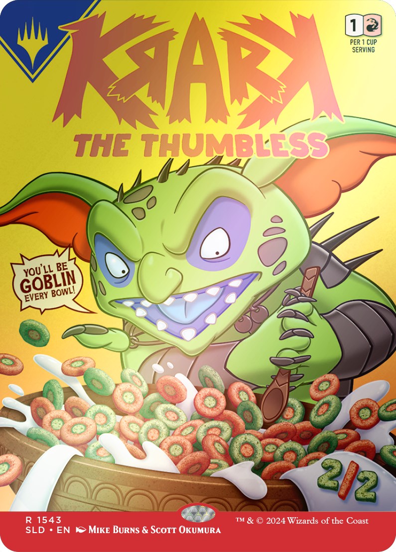 Krark, the Thumbless (Rainbow Foil) - Secret Lair Drop Series - Magic ...