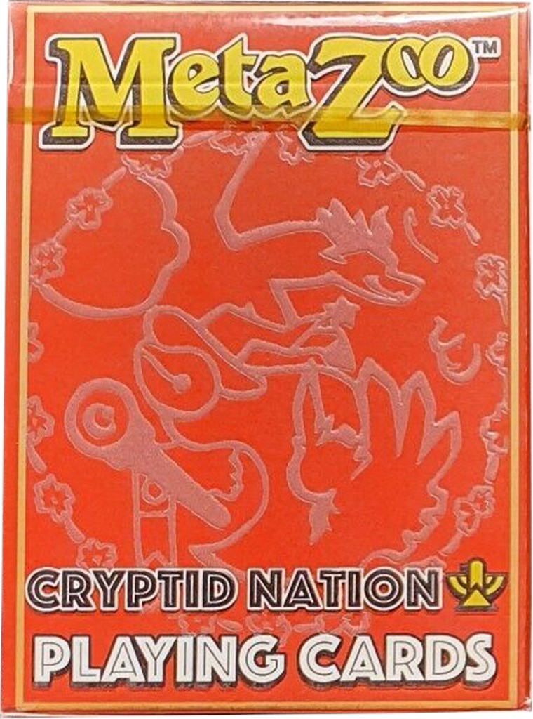 Metazoo USPCC Cryptid Nation Playing Card Deck Kickstarter Edition