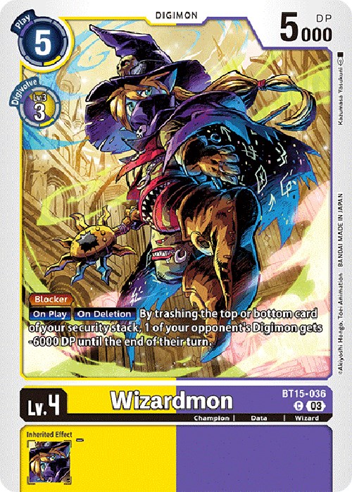 Wizardmon - Exceed Apocalypse - Digimon Card Game