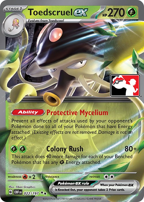 Toedscruel ex card artwork