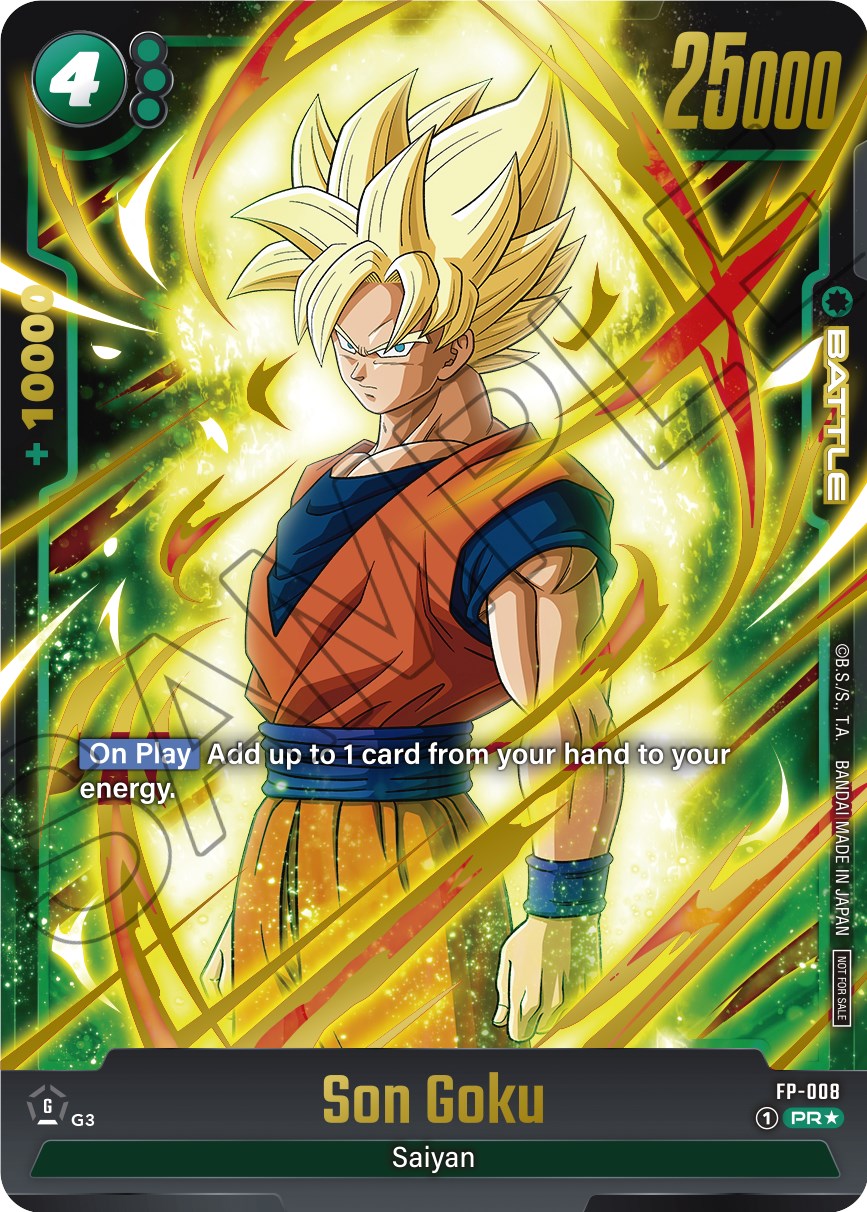 Son Goku - FP-008 (Gold) - Fusion World Promotion Cards and Packs ...