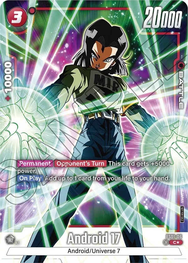Android 17 (Tournament Pack -Winner- 01) - Tournament and 