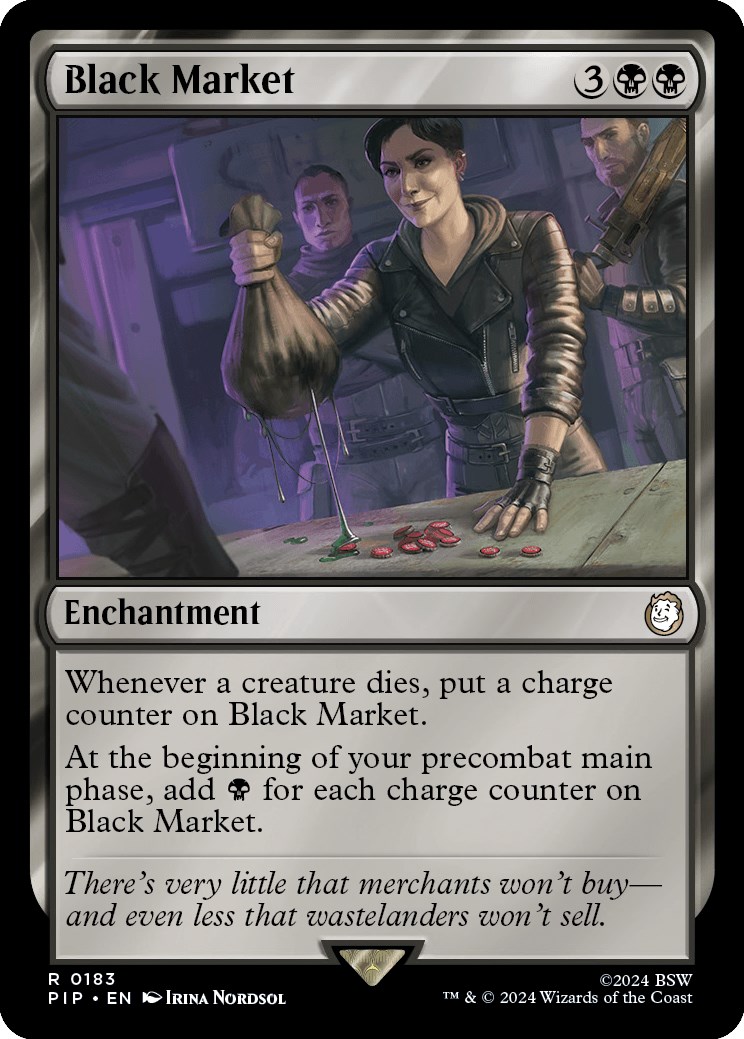 Black Market - Universes Beyond: Fallout - Magic: The Gathering