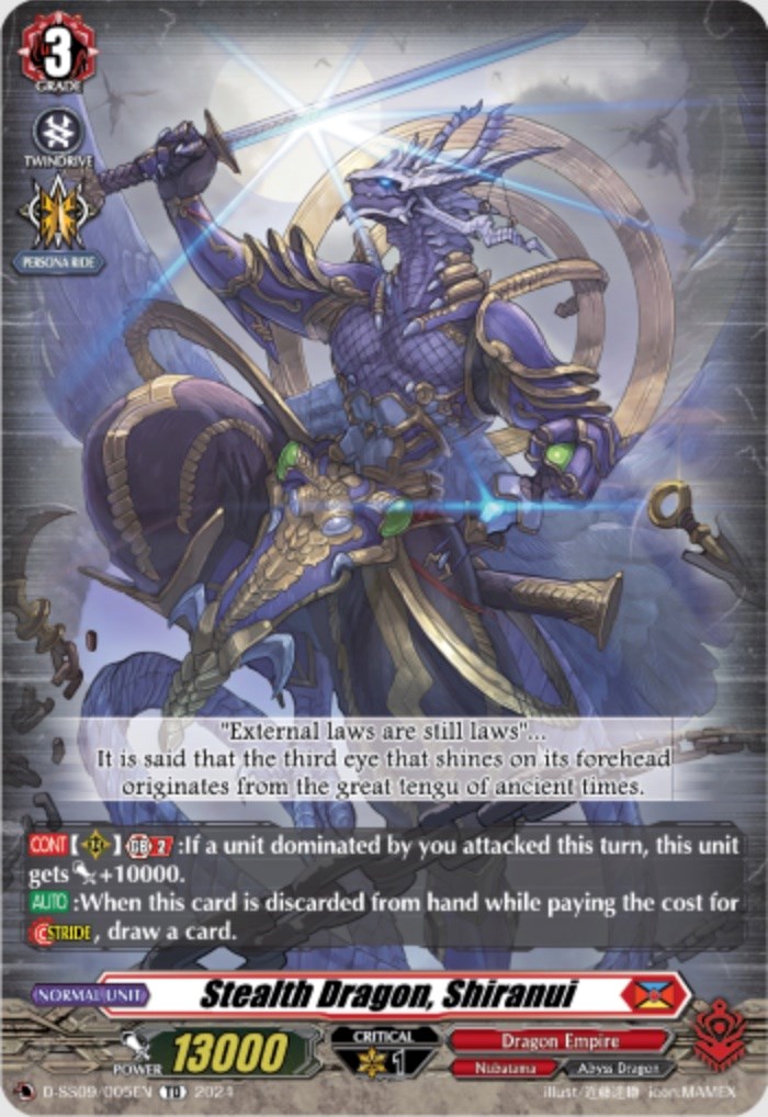 Stealth Dragon, Shiranui - D-SS09: Special Series 09 Stride 