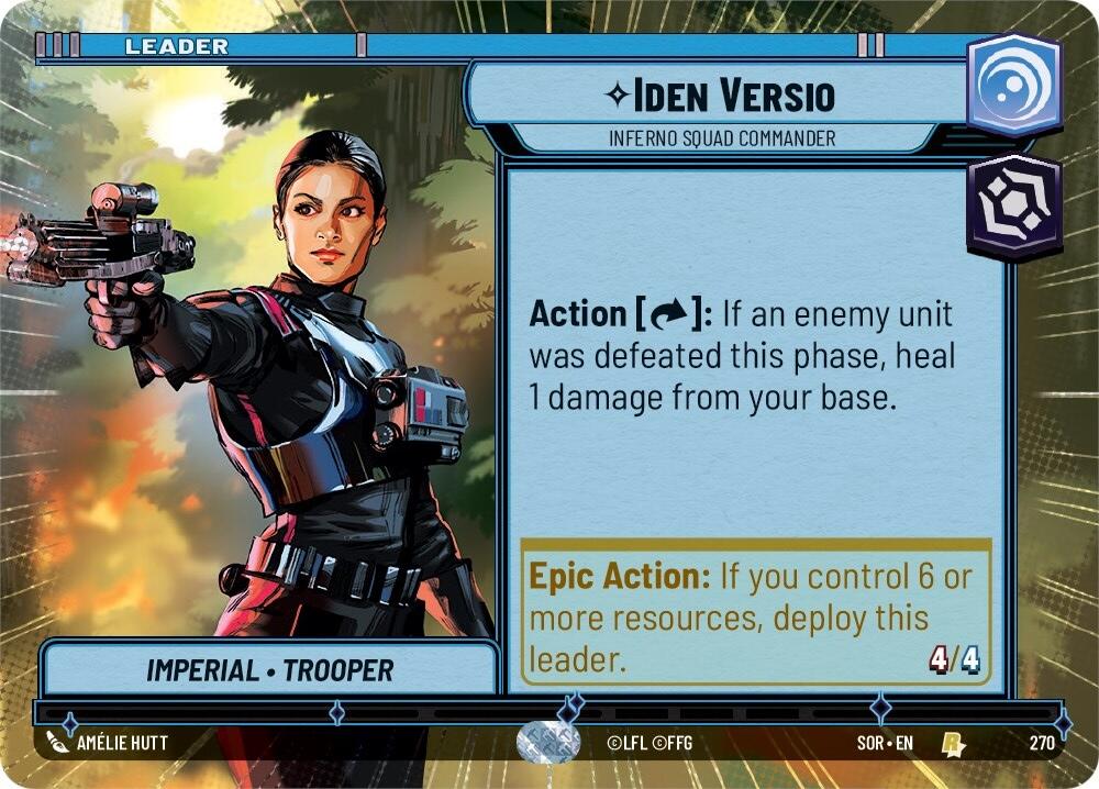 Iden Versio - Inferno Squad Commander (Hyperspace) - Spark of Rebellion ...