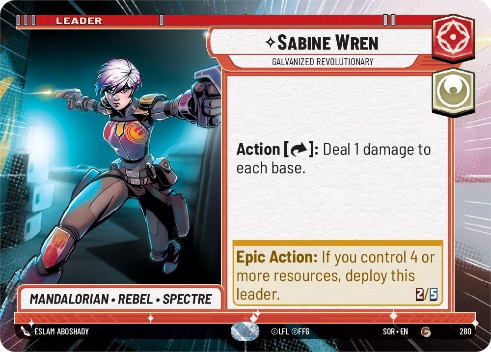 Sabine Wren - Galvanized Revolutionary (Hyperspace) - Spark of ...