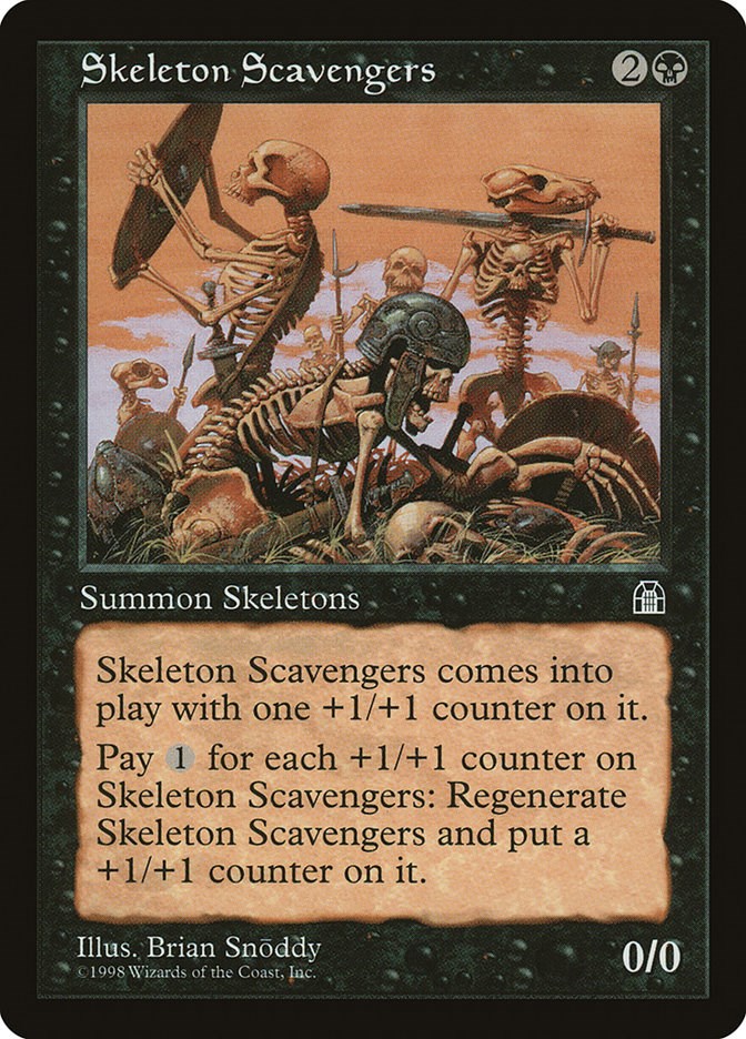 Skeleton Scavengers - Stronghold - Magic: The Gathering