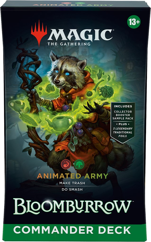 Bloomburrow Commander Deck - Animated Army - Commander: Bloomburrow ...