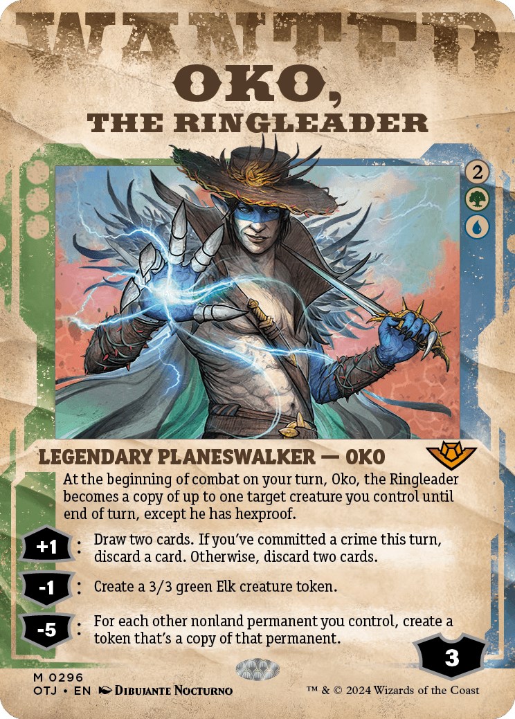 Oko, the Ringleader (Showcase) - Outlaws of Thunder Junction - Magic ...