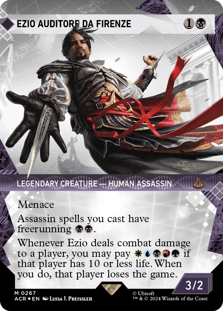 Ezio Auditore da Firenze (Showcase) (Textured Foil) - Universes Beyond ...