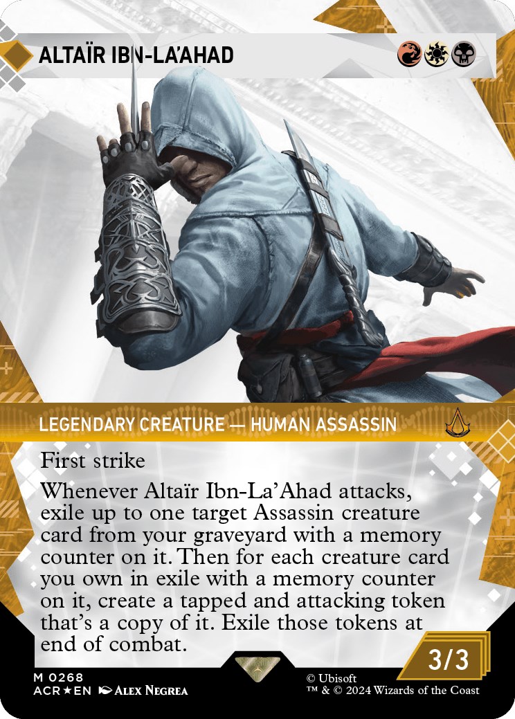 Altair Ibn-La'Ahad (Showcase) (Textured Foil) - Universes Beyond ...