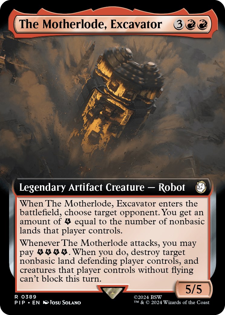 The Motherlode, Excavator (Extended Art) Universes Beyond Fallout