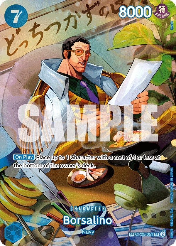 Borsalino (SP) - Wings of the Captain - One Piece Card Game